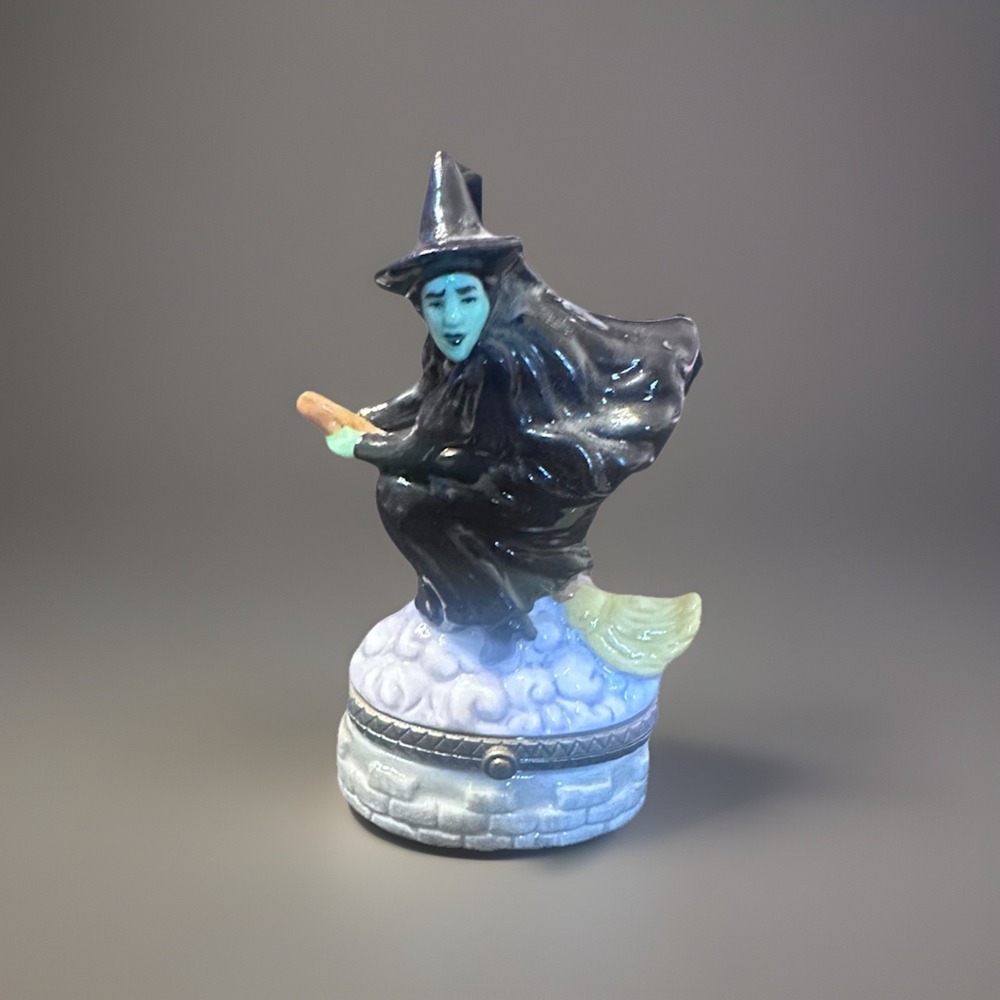 1998 Midwest of Cannon Falls‎ Wizard of Oz Trinket Box Wicked Witch of the West.